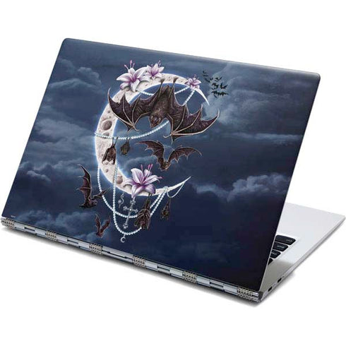 Gothic Moon with Bats and Flowers by Sarah Richter Yoga 910 2-in-1 14in Touch-Screen Skin